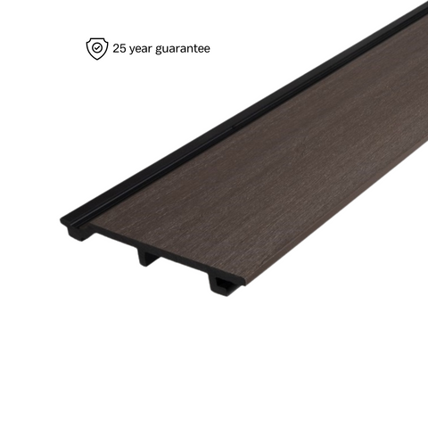 SupremaPro Woodgrain Composite Cladding 3.6m-Walnut