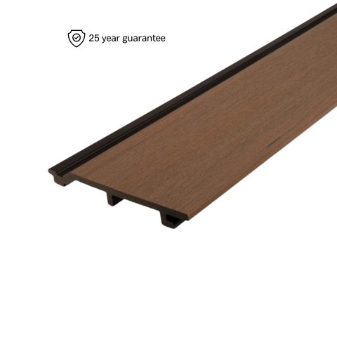 SupremaPro Woodgrain Composite Cladding 3.6m- Teak