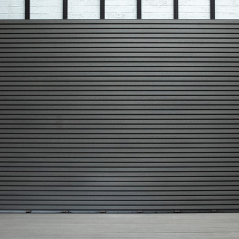 Contura Slatted Grey 3.6m Composite Cladding