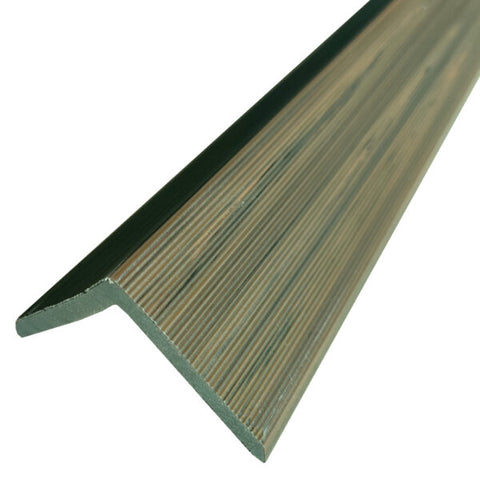 Premium Composite Slatted Cladding Edging Trim - All Colours - 3.6m - Contura+