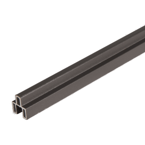 Grey Aluminium Bottom Rail