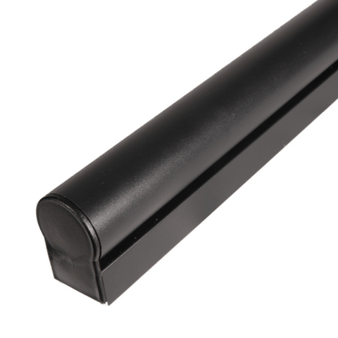 1.82m Aluminium Top Rail Black