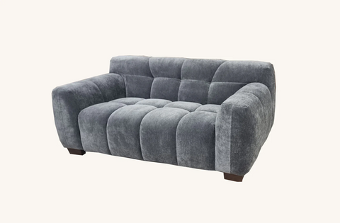 Harlem Sofa Range in Steel Velvet