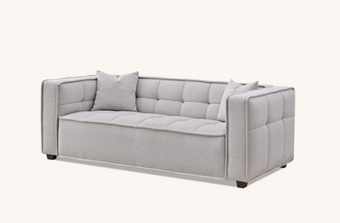 Murray Sofa Range in Putty Boucle Fabric