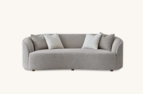 Nolita Boucle Teddy Sofa and Accent Chair