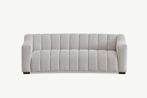 Astoria 3 Seater Sofa in Oatmeal Boucle Fabric