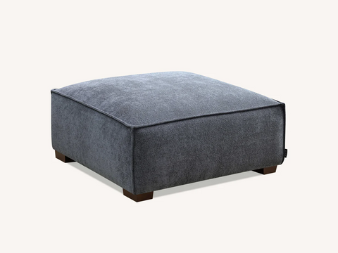 Dakota 4 seater with Chaise in Charcoal Boucle