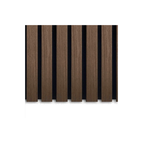 Acoustic Wall Panel | Natural Dark Oak | Premium Wood Veneer - 2.4m