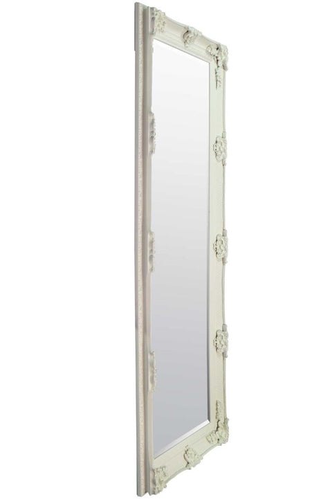 Scarlett - Cream Ornate Flourish Full Length Mirror 164 x 78 CM