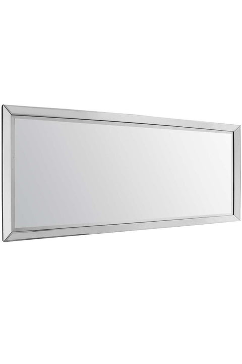 Glass Angled Frame Full Length Mirror 178 x 76 CM