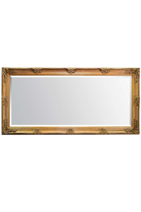 Seraphina - Gold Ornate Flourish Full Length Mirror 175 x 78 CM