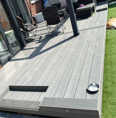 EnviroDek (Composite Decking) Board 3.6m - Grey