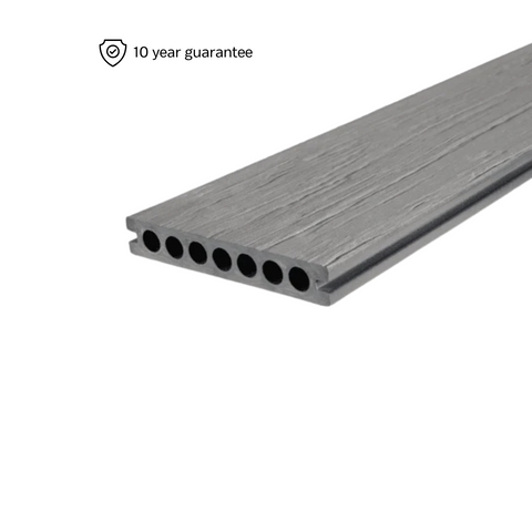 VintDek (Composite Decking) Silver Grey Decking Boards - 3.6m