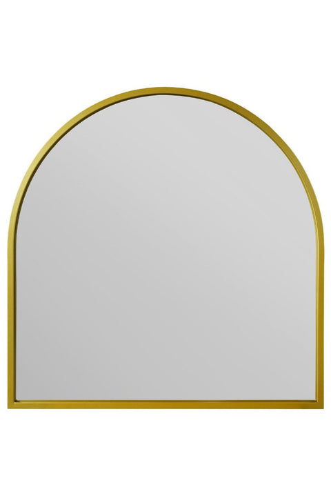 Gold Framed Arched Leaner/Wall Mirror 39" X 39" (100CM X 100CM)