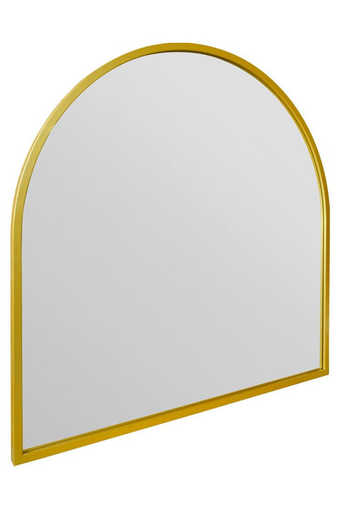 Gold Framed Arched Leaner/Wall Mirror 39" X 39" (100CM X 100CM)