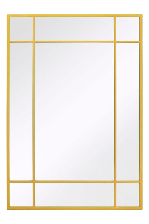 Gold Modern Contemporary Wall Mirror 39" X 27" (100CM X 70CM)