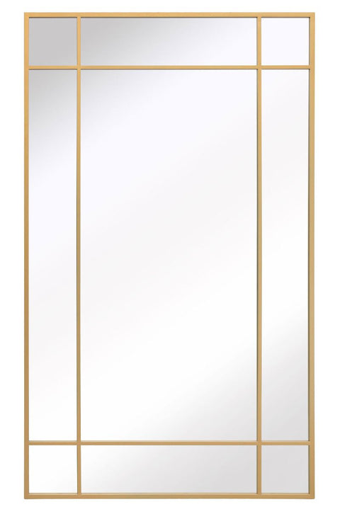 Gold Contemporary Wall and Leaner Mirror 79" X 47" (200 x 120CM)