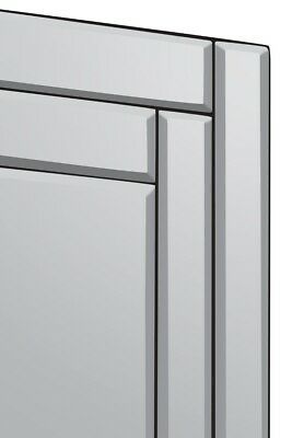 Luxford All Glass Bevelled Large Dress Mirror 174 x 85CM 5ft9 x 2ft9