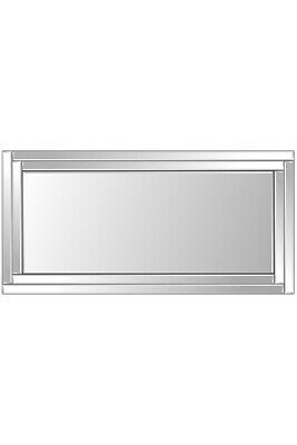 Luxford All Glass Bevelled Large Dress Mirror 174 x 85CM 5ft9 x 2ft9