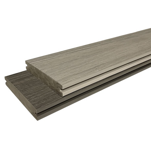 Sample - ReversaDek Pro Composite Decking Driftwood/Silver Maple (Ungrooved)