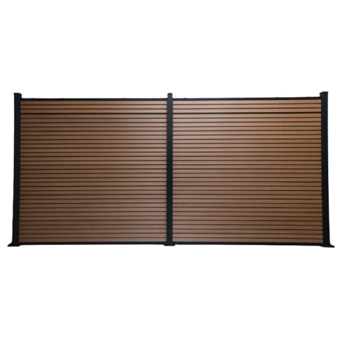 Slatted Fence Panel Kit 1.8m