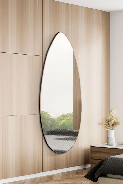 Frameless Glass Wall Mirror 63" X 24" (160CM X 60CM)