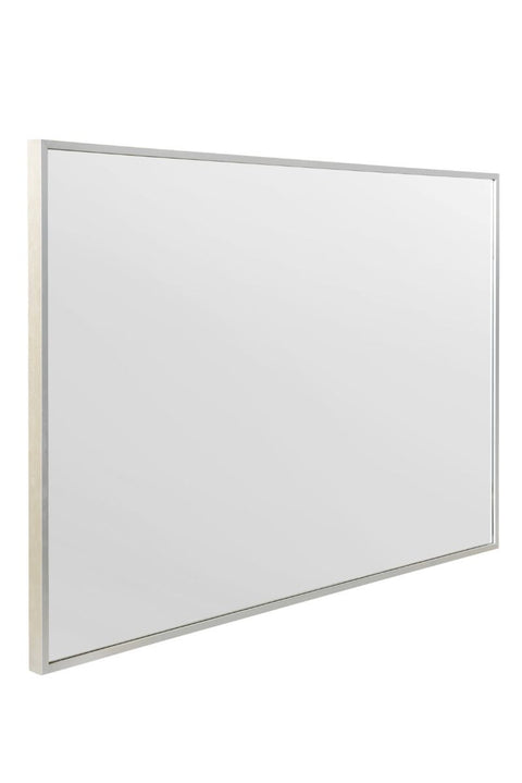 Silver Aluminium Edged Wall Mirror 35" X 24" (90CM X 60CM)