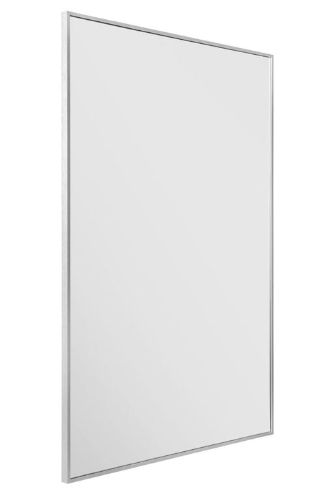 Silver Aluminium Edged Wall Mirror 47" X 31" (120CM X 80CM)