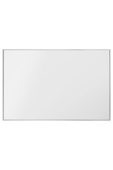 Silver Aluminium Edged Wall Mirror 47" X 31" (120CM X 80CM)