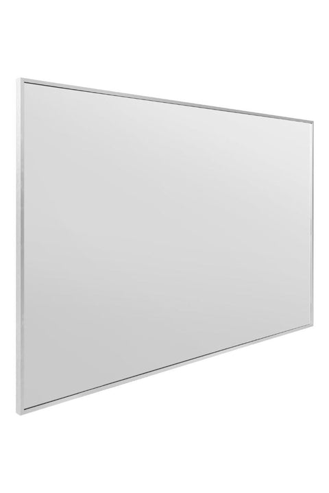 Silver Aluminium Edged Wall Mirror 47" X 31" (120CM X 80CM)