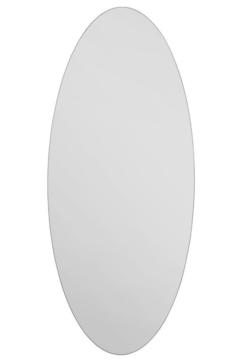 Frameless Oval Wall Mirror 47" X 20" (120x50CM)